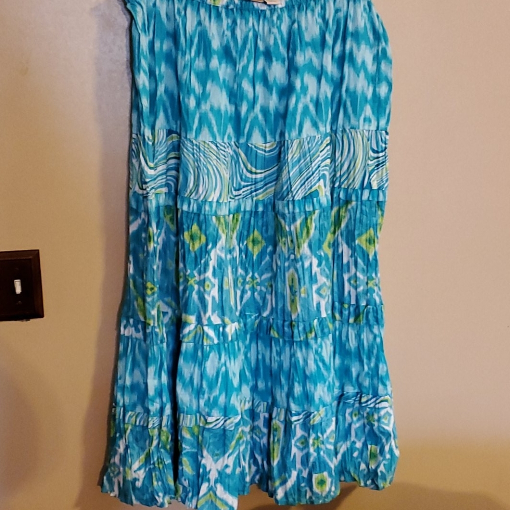 Choices crinkle skirt Xl